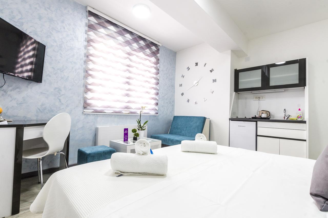 Astera Apart Hotel Skopje Eksteriør bilde