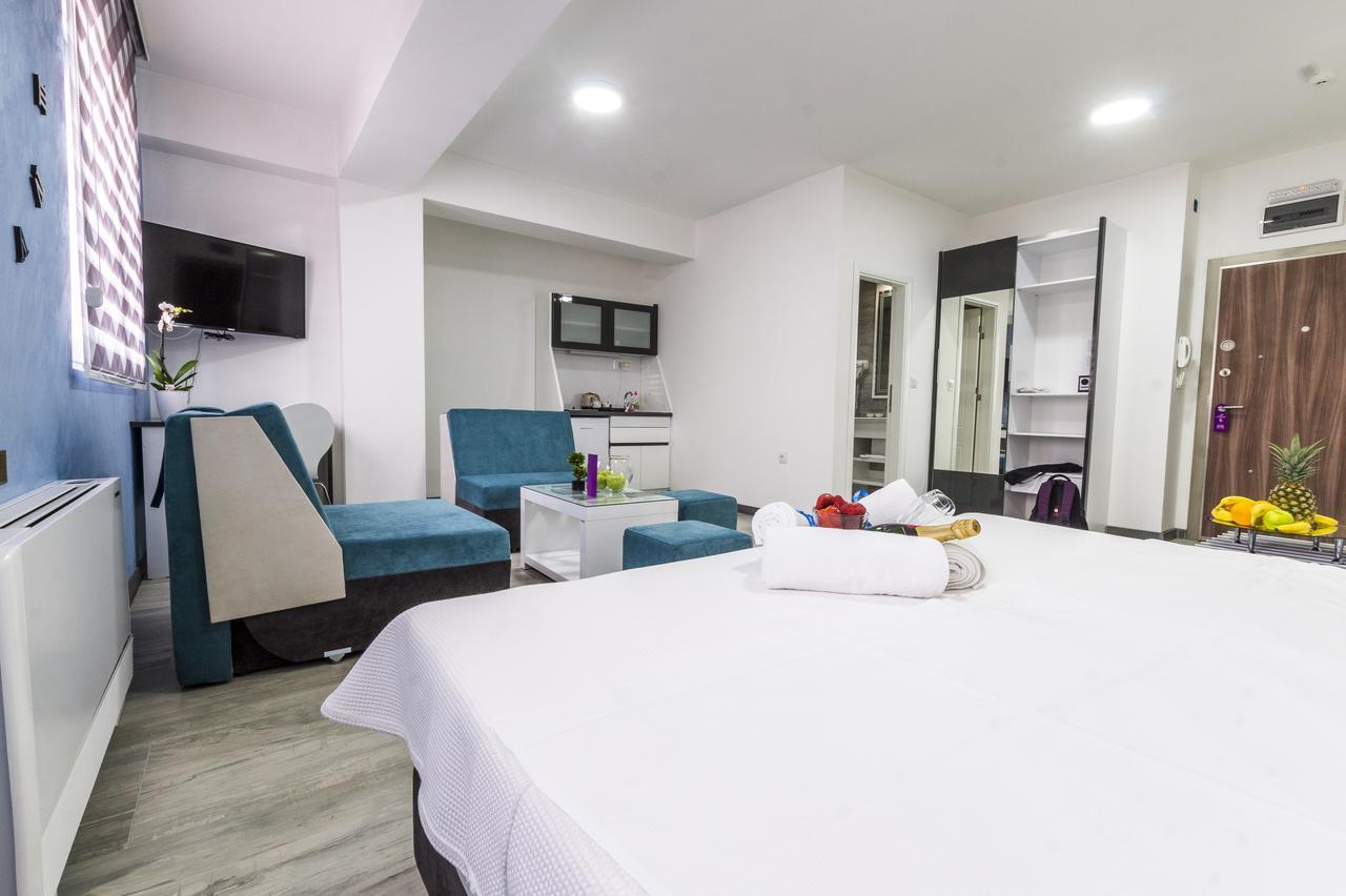 Astera Apart Hotel Skopje Eksteriør bilde