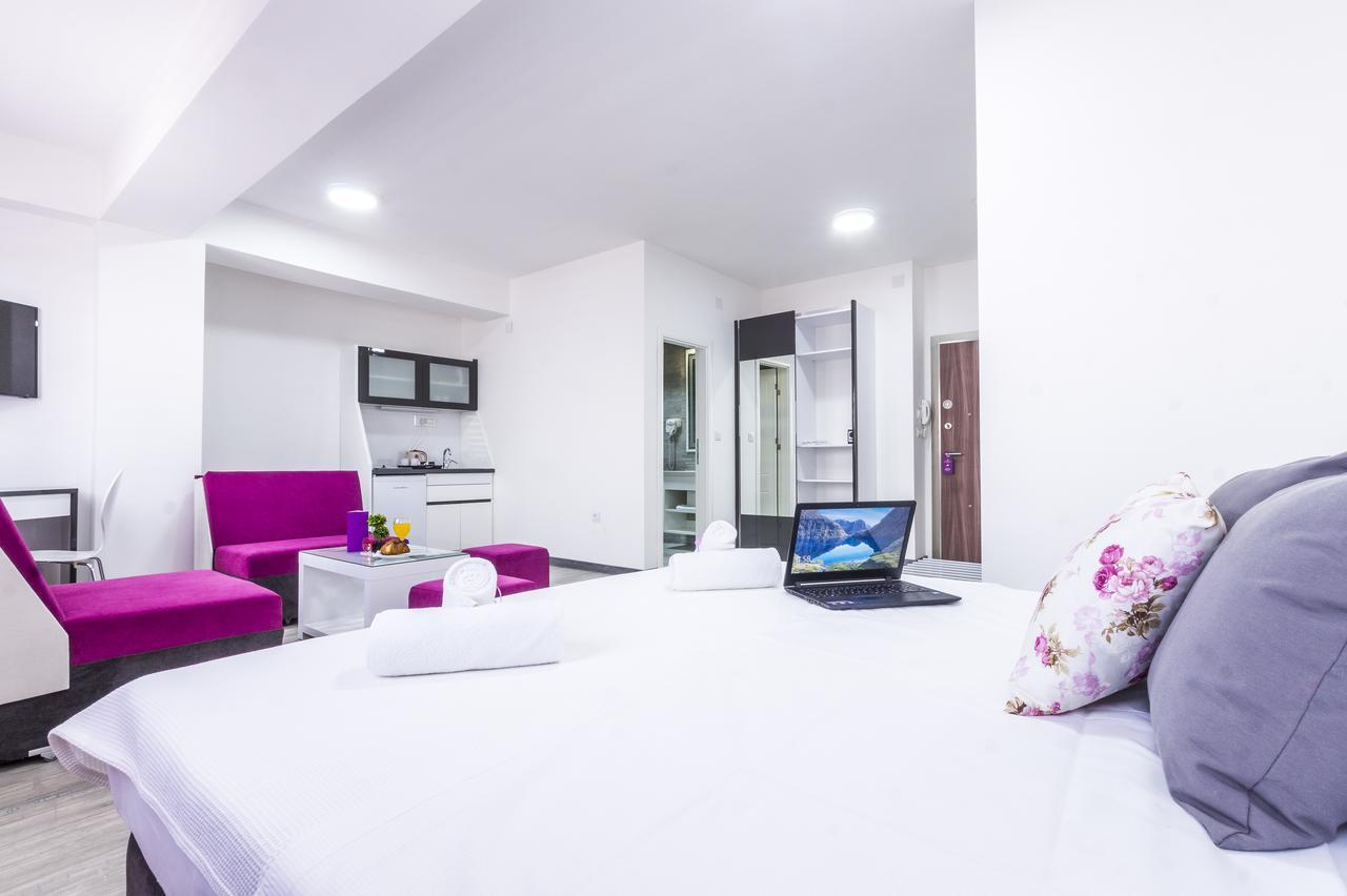 Astera Apart Hotel Skopje Eksteriør bilde