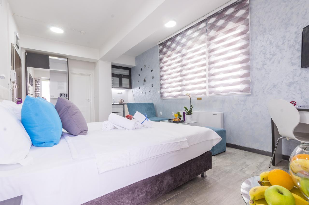 Astera Apart Hotel Skopje Eksteriør bilde