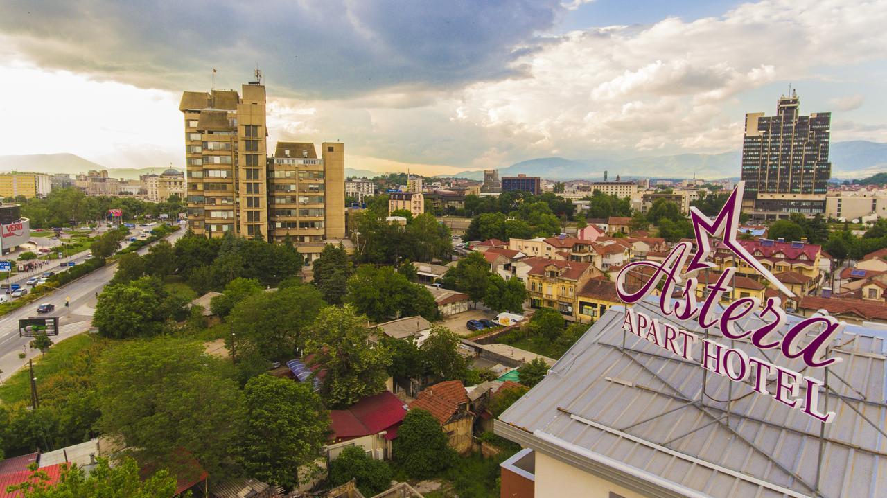 Astera Apart Hotel Skopje Eksteriør bilde